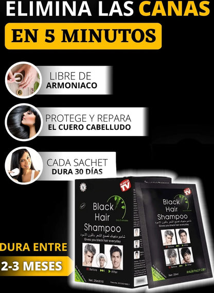 RevitaBlack™️ | Transformación Instantánea 5 minutos (10 SOBRES)